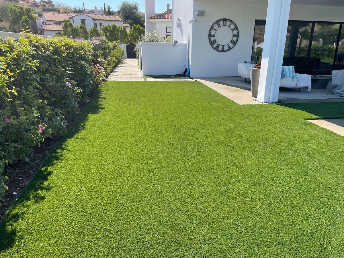 Artificial Turf by MKW Homes in the San Gabriel Valley